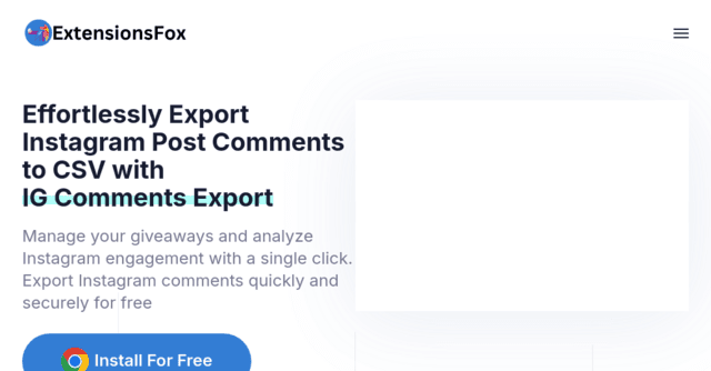 IG Comments Export