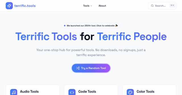 terrific.tools